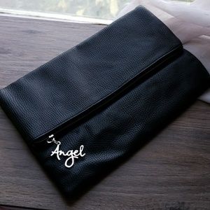 VICTORIA'S SECRET Fold-over clutch faux-leather